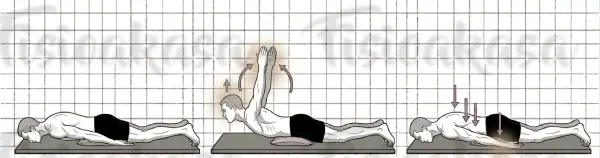 Lumbar manos y cabeza